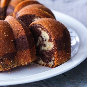 tigerkaka med choklad, kaffe och apelsin