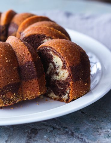 tigerkaka med choklad, kaffe och apelsin