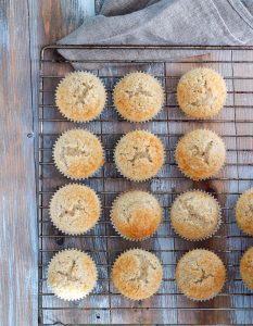 cupcakes med vanilj på galler