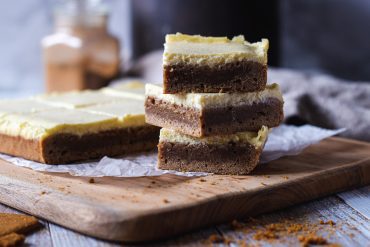 Skurna blondies med pepparkaka