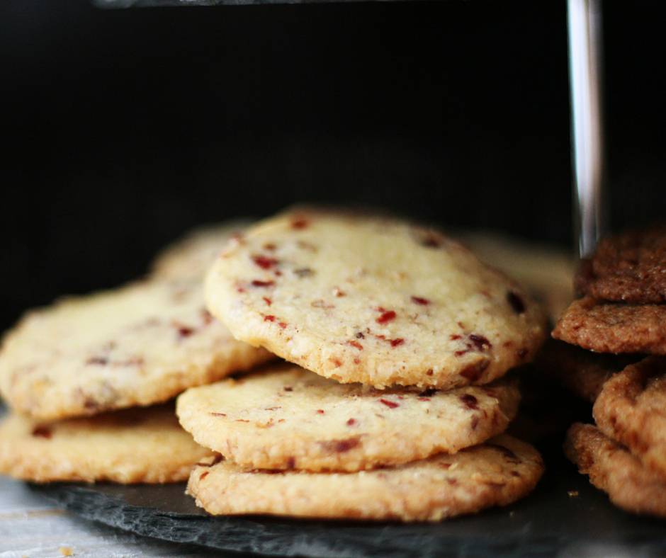 Cranberry pecan cookies