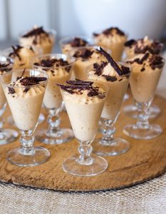 mousse med dulce de leche